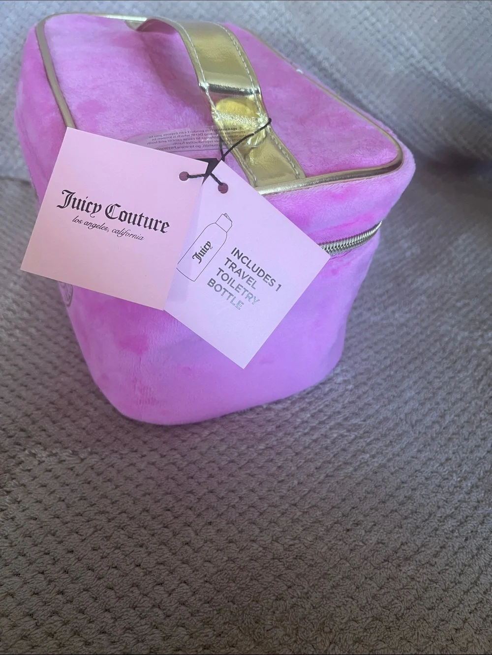 Juicy Couture velvet exterior